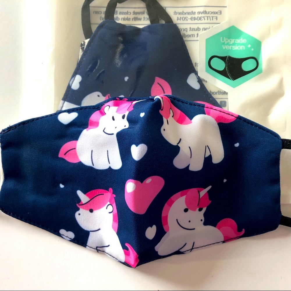 3 Kids Unicorn Masks & Filters